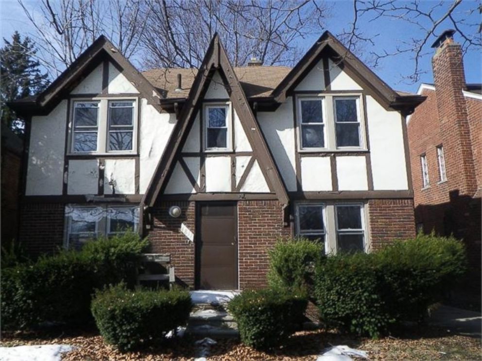 PHOTO: A home for sale in Detroit for $1000 through the "Building Detroit" organization. 