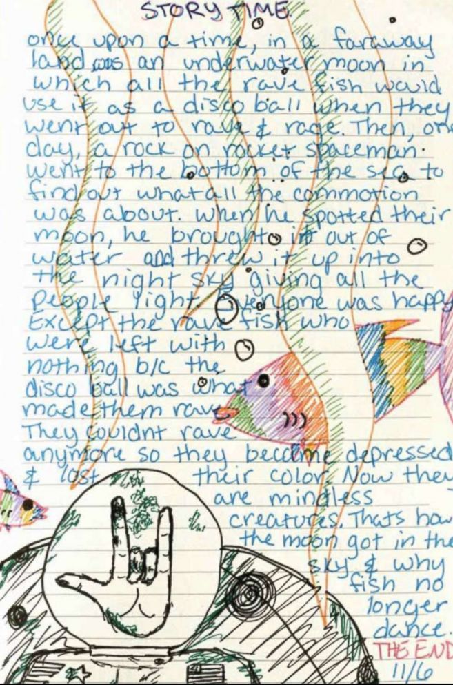 A sample from Victoria Siegel's diary, as published in the book, "Victoria's Voice: Our Daughter's Losing Battle with Drug Abuse."