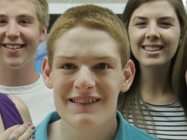 PHOTO: Christopher Duffley with his family in Manchester, NH. July 25, 2016.