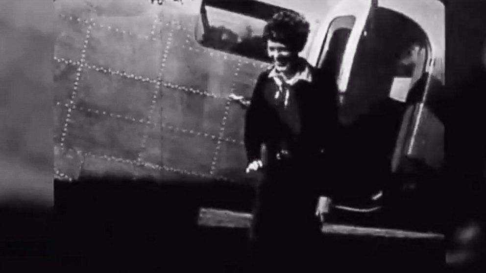 PHOTO: Footage had recently been rediscovered from the final photo shoot that Amelia Earhart did before her ill-fated round-the-world journey in 1937. 
