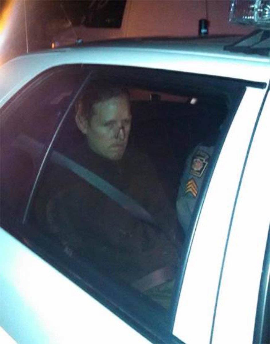PHOTO: Eric Frein is seen after being taken into custody, Oct. 30, 2014. 
