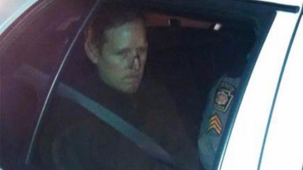 PHOTO: Eric Frein is seen after being taken into custody, Oct. 30, 2014. 