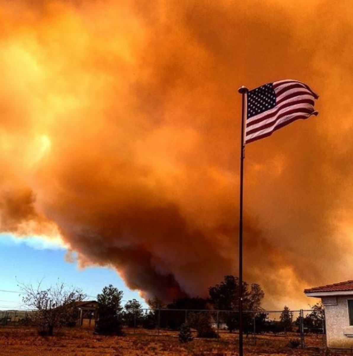 PHOTO: A fire rages in San Bernardino, California, on August 16, 2016.