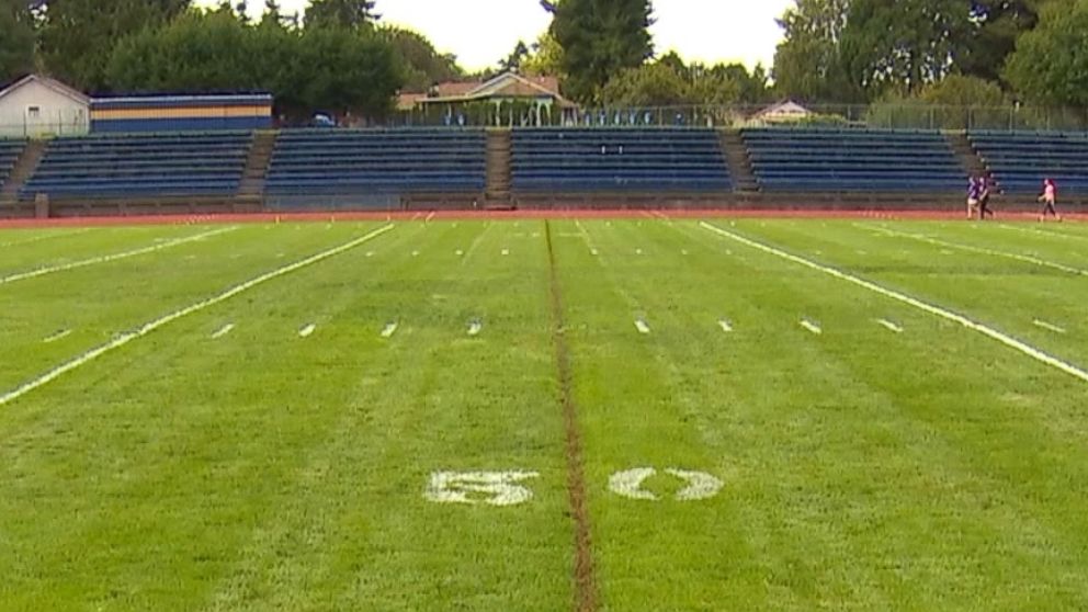 PHOTO: Joe Kennedy, varsity football assistant coach for Bremerton High School in Washington state is fighting against a request sent to him by the Bremerton school district to cease leading pre- and post-football game prayers.