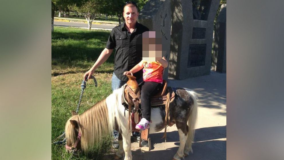 PHOTO: Ivan Lopez, alleged Fort Hood shooter, posted this image on his Facebook profile, posing with a child on a pony.