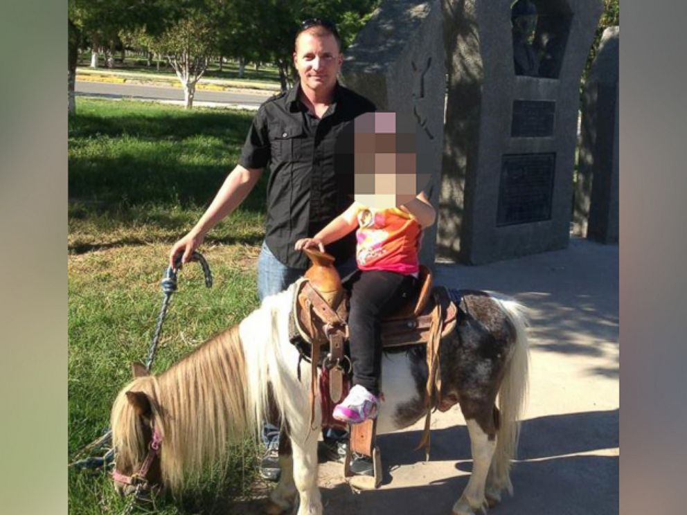 PHOTO: Ivan Lopez, alleged Fort Hood shooter, posted this image on his Facebook profile, posing with a child on a pony.