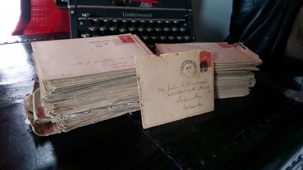 PHOTO: Stephanie Knudson, 28, discovered 109 love letters written over 100 years ago between a couple named Daisy and John.
