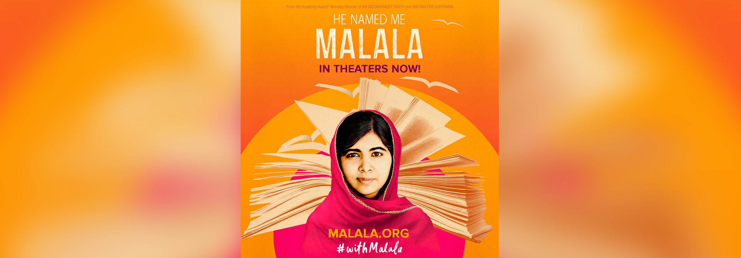 PHOTO: The new film "He Named Me Malala" is in theaters everywhere Oct. 9, 2015.
