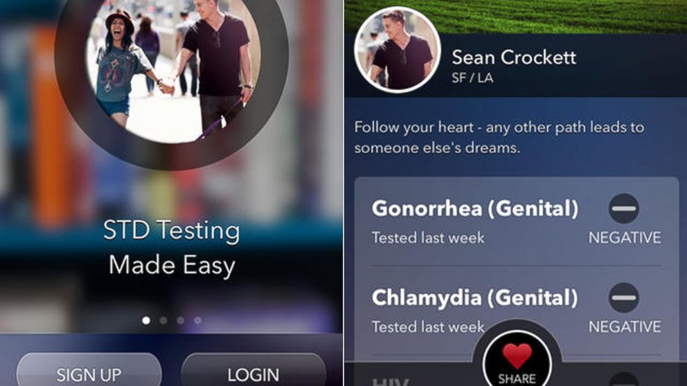The Healthvana app helps make STD and HIV testing process easy according to their web site.