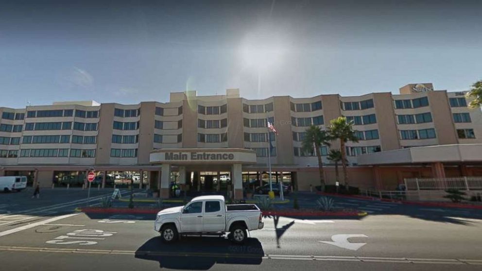 Sunrise Hospital & Medical Center in Las Vegas, where Tina Frost underwent surgery after a bullet pierced the frontal lobes of her brain during the Las Vegas shooting on Oct. 1, 2017.