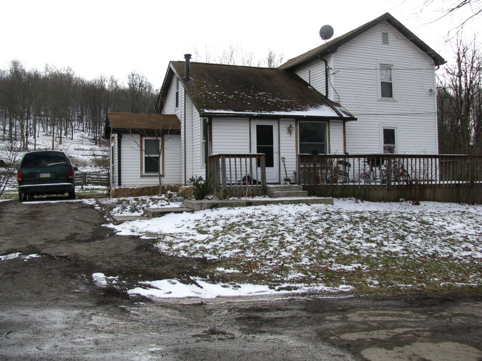 The farmhouse in Wampum where Chris Brown lived with his fiance Kenzie Houk, his son Jordan Brown and her two daughters, Janessa and Adalynn.