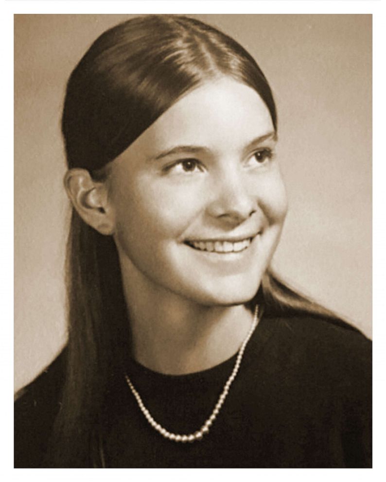 Janet Taylor is seen here in her high school yearbook photo, 1970.