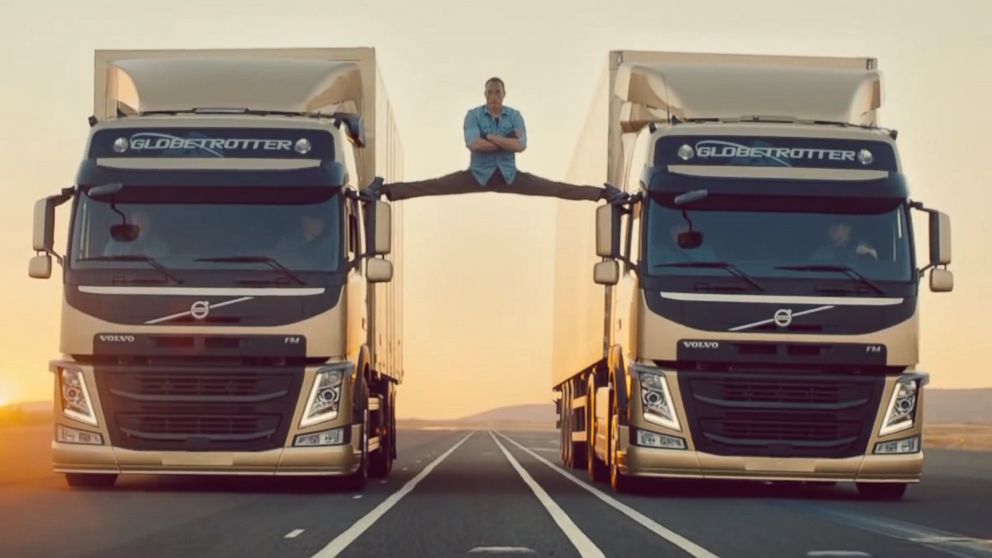 Jean Claude Van-Damme stars in the latest stunt video for Volvo Trucks.