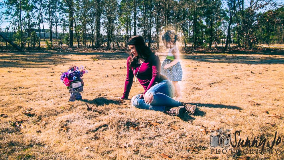 PHOTO: Photographer Sunny Jo said 23-year-old Jeanie Ditty requested the superimposed "after life" photos one month after her 2-year-old daughter's death. 