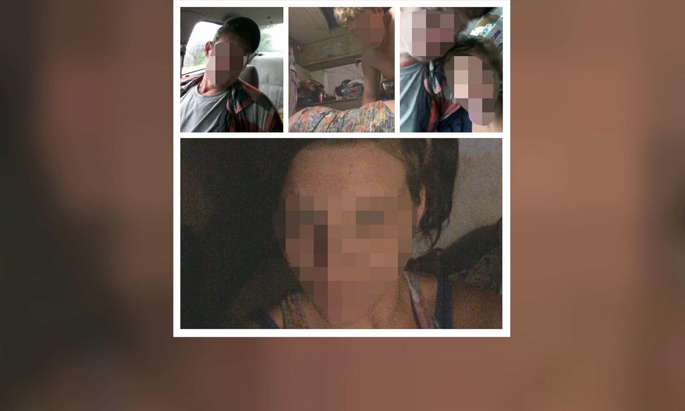 PHOTO: Jeremy Yeado of Spokane, Wash. posted these images to his Facebook page on June 29, 2014, saying that they were transmitted from his tablet computer which had recently been stolen. 