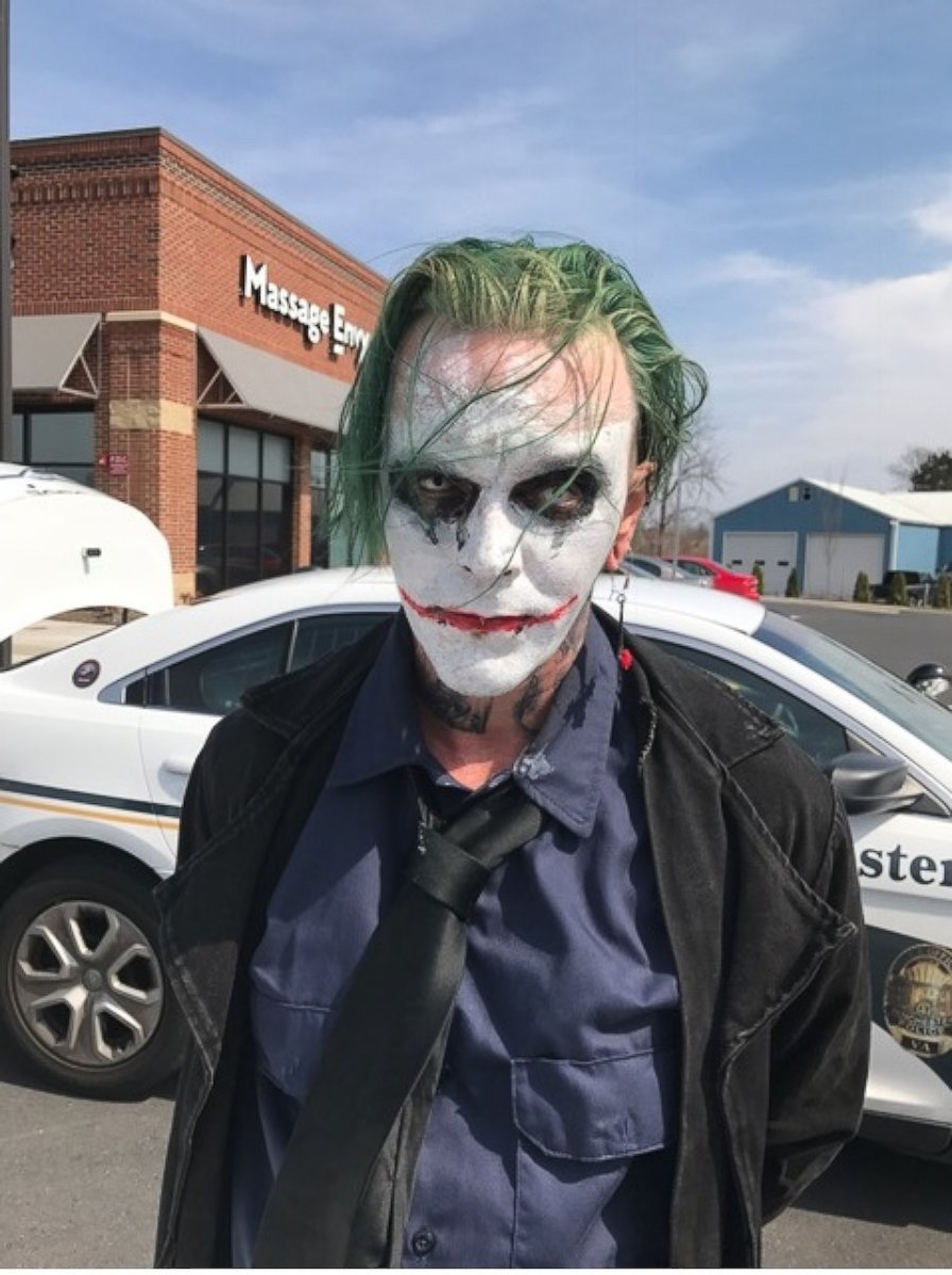 PHOTO: Jeremy Putnam, 31, was charged on March 24, 2017, in Winchester, Virginia, with wearing a mask in public.