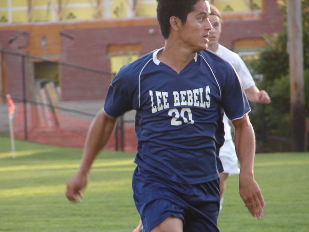 PHOTO: When he arrived in Michigan at age 16, Jose had to play catch up when he started going to a local high school, he was several years behind-- and didn't speak English. 