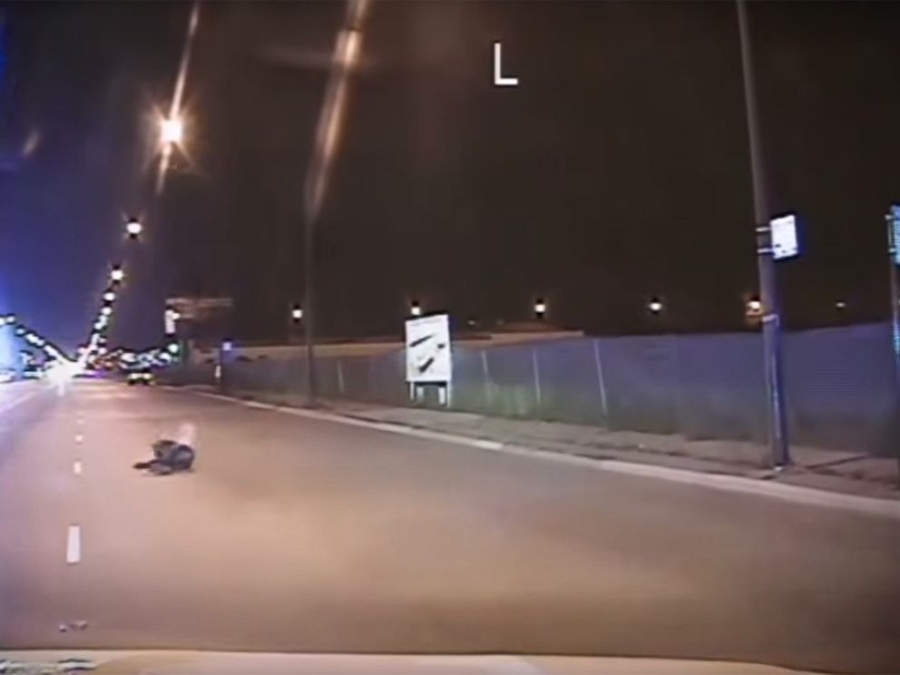 PHOTO: Chicago police released dash cam footage of the fatal Oct. 20, 2014 shooting of Laquan McDonald on Nov. 24, 2015.