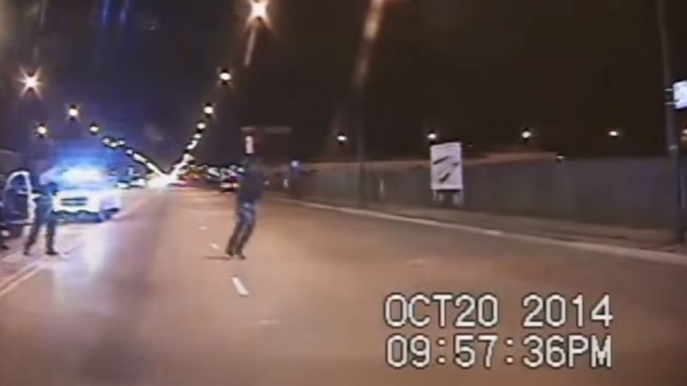 PHOTO: Chicago police released dash cam footage of the fatal Oct. 20, 2014 shooting of Laquan McDonald on Nov. 24, 2015.