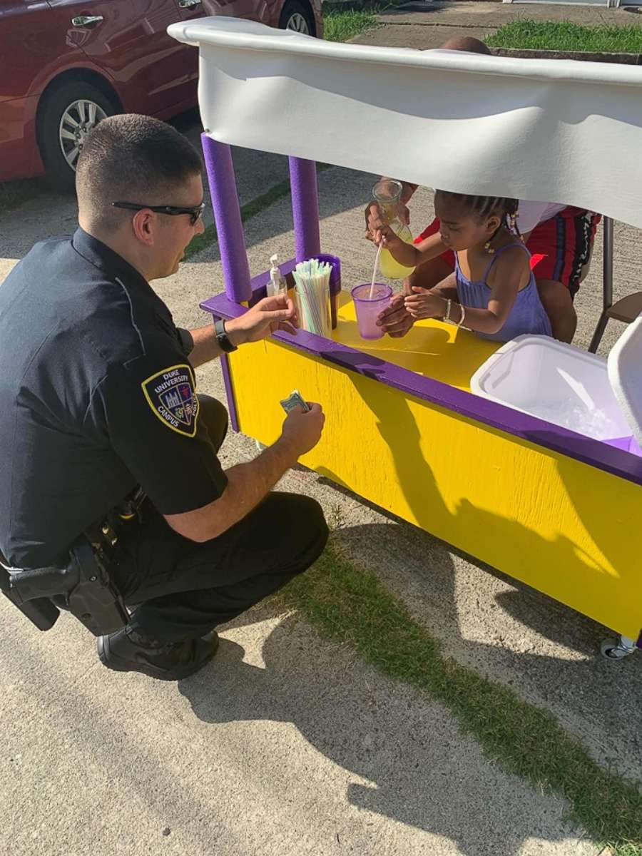 PHOTO: The Lewis family sold enough lemonade to reach Ava's goal of purchasing baby supplies for children in need.