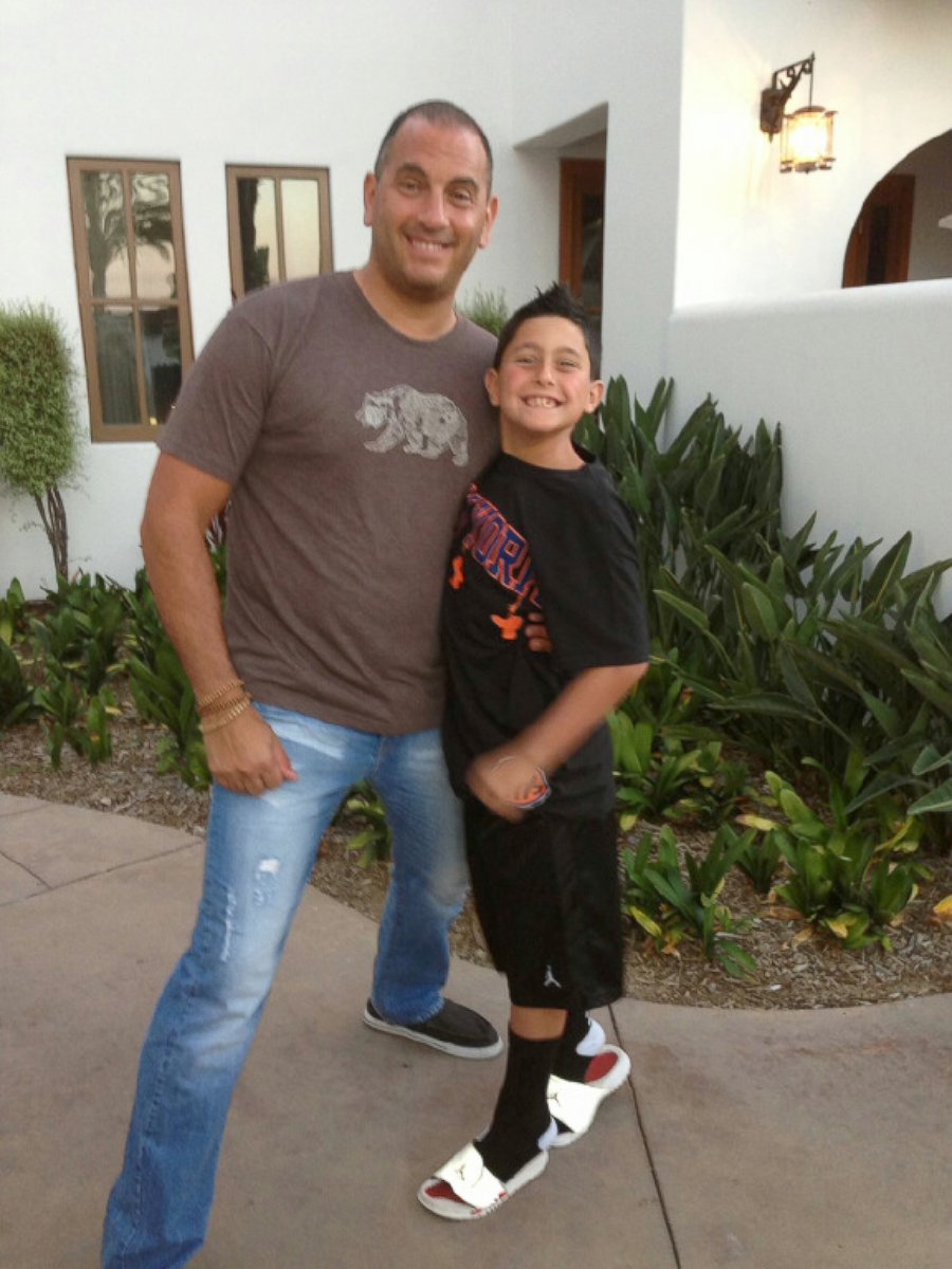 PHOTO: KeepTree founder Jon Loew with his son Coby. 