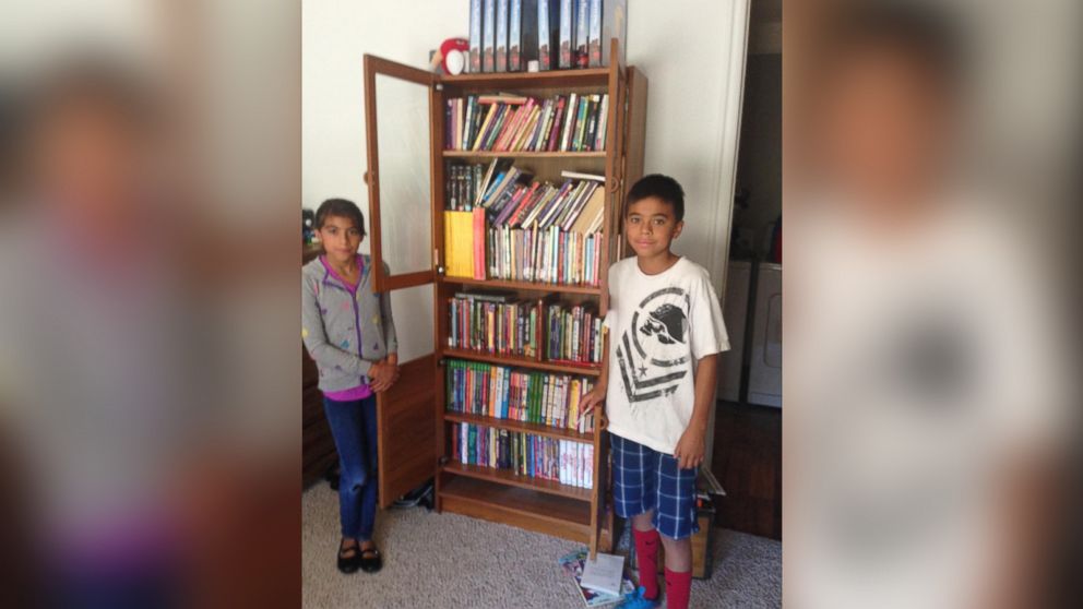 Mathew Flores, 12, has received hundreds of book donations after a local mailman's plea to help get him books went viral on social media.