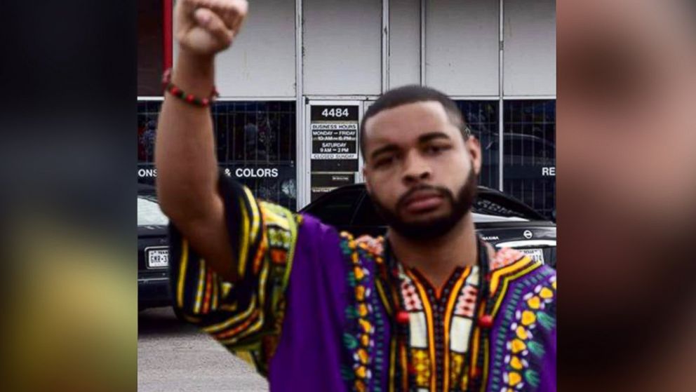 PHOTO: Micah Xavier Johnson, 25, pictured in an undated Facebook photo, was identified as a suspected gunmen in an ambush that left five Dallas law enforcement officers dead.