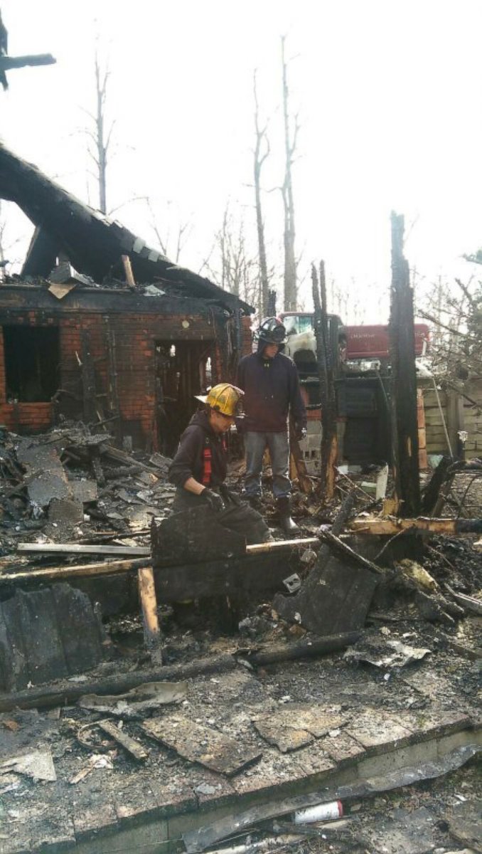 PHOTO: Volunteer firefighter Mike Heim lost his home and most of his possessions in a Feb. 6, 2015, house fire.