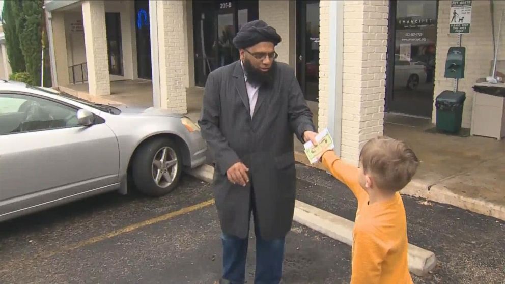 VIDEO: Jack Swanson, 7, gave $20 to the Islamic Center of Pflugerville in Texas after it was vandalized in the wake of the Paris attacks.