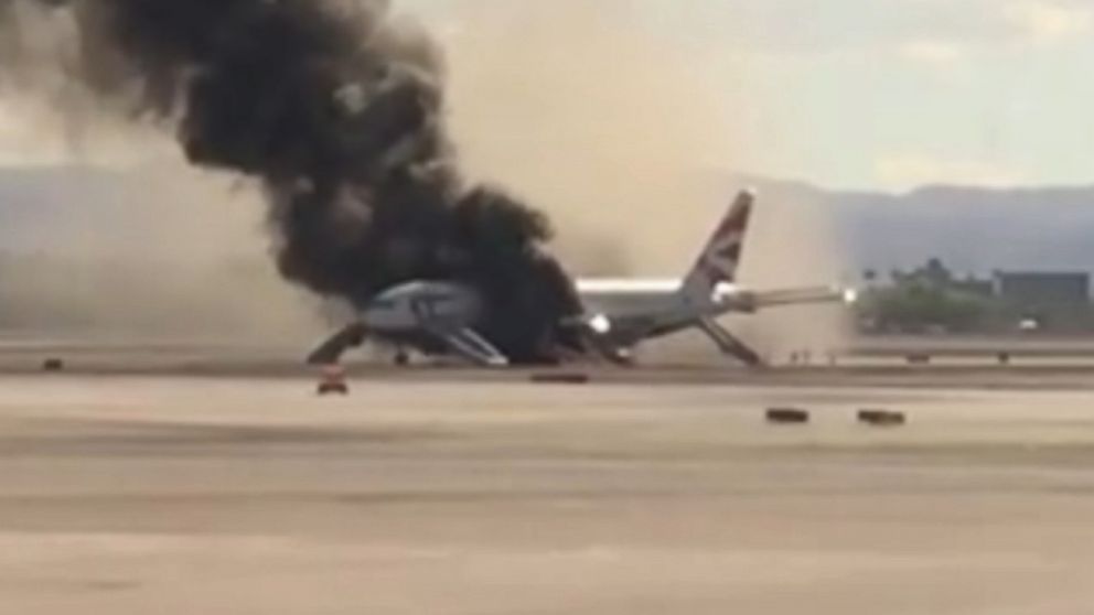 Dramatic New Video Shows Passengers Escaping Burning British Airways ...