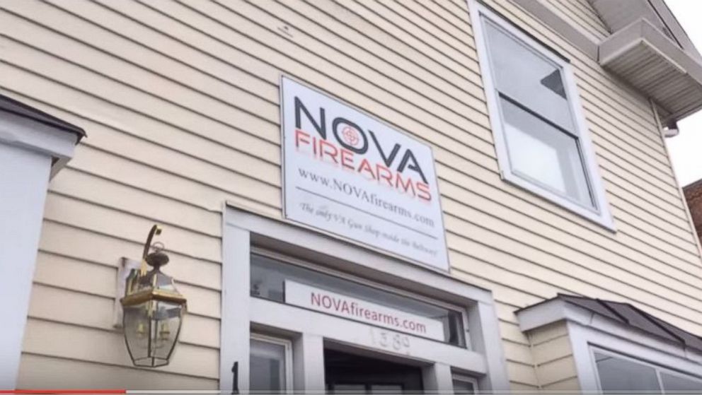 PHOTO: The Nova Firearms store opened to controversy in McLean, Va.