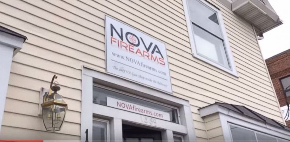PHOTO: The Nova Firearms store opened to controversy in McLean, Va.