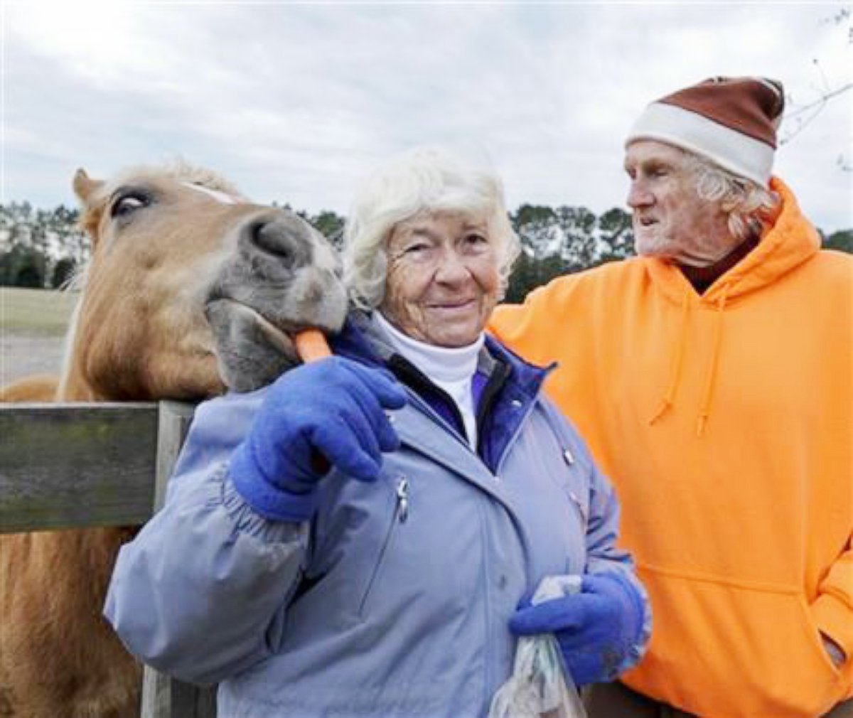 PHOTO: Peter and Mary Gregory dreamed of owning a horse farm since they first began dating as teenagers.