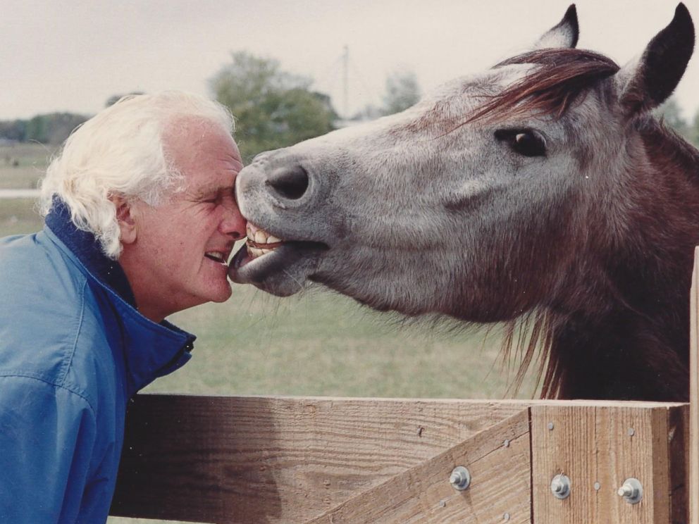 PHOTO: Peter Gregory cared for retired horses on the Mill Creek farm for thirty-one years before passing away in March.