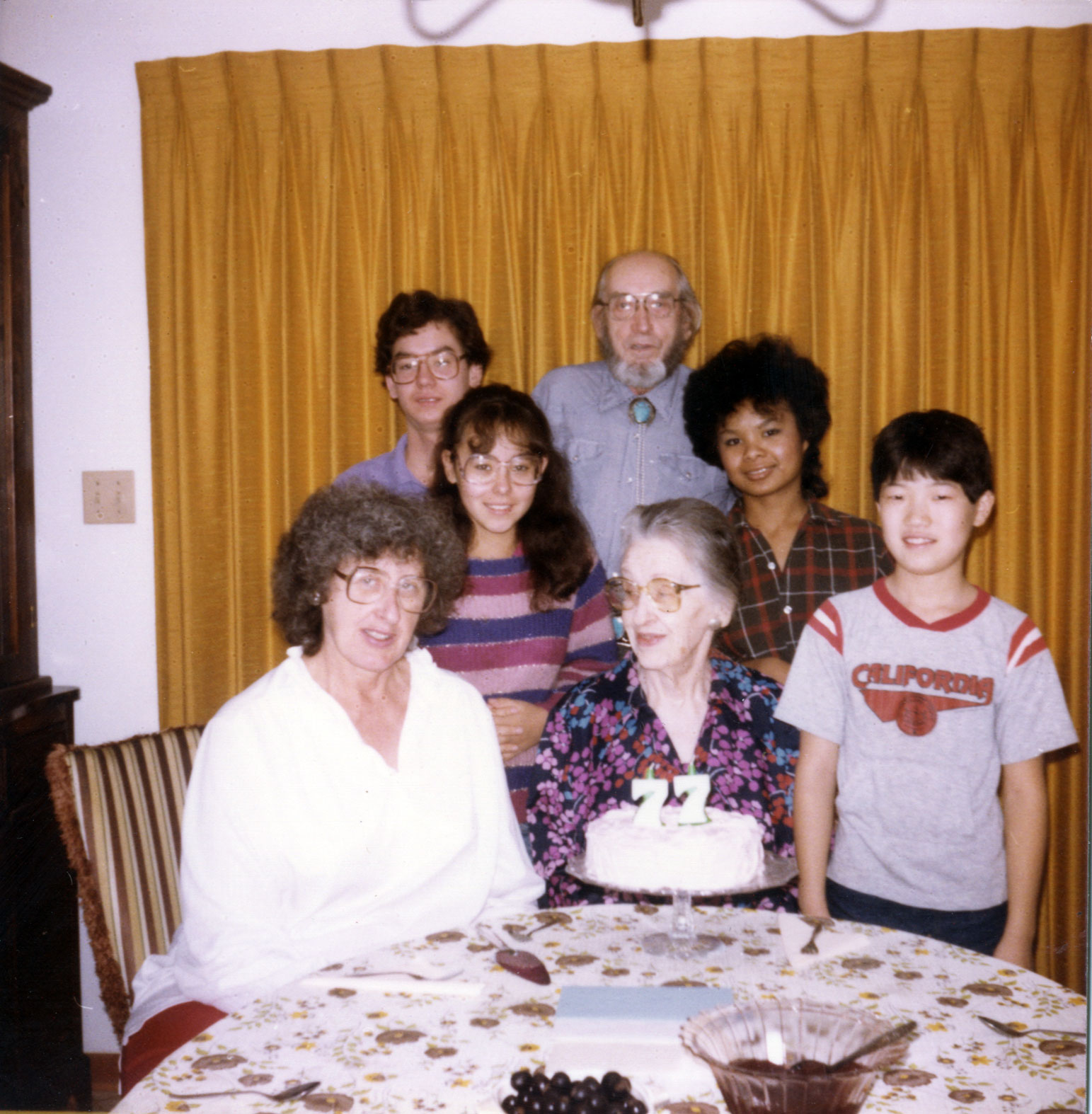 PHOTO: Susan (formerly Sandra) and her twin brother, Timothy (formerly James), with their adopted family. The twins' names were changed after they were adopted as children. 