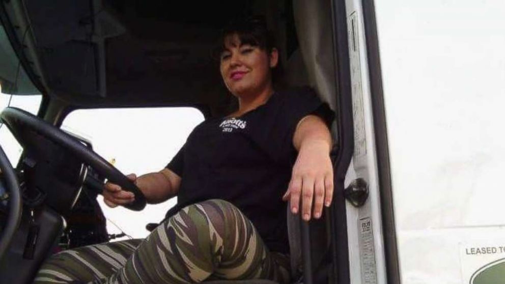 Jessica Orosco has spent more than seven years working in the male-dominated trucking industry. 