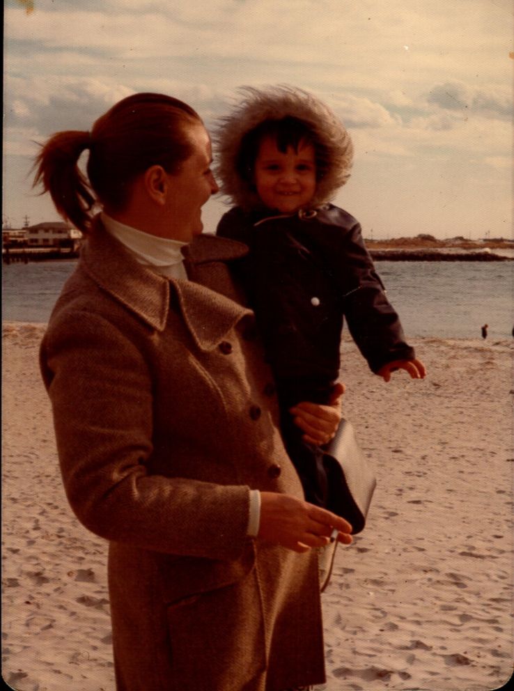 Rob Martin is seen here as a young child with his adoptive mother Jackeline Martin.