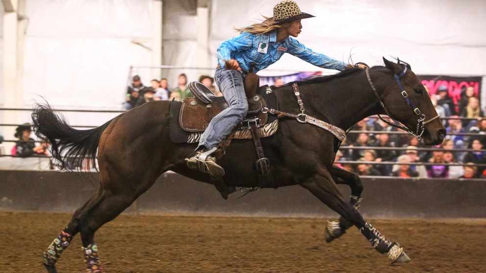 Teen Cowgirl Adeline Nevala will compete on March 1 in The
American Rodeo held at AT&T Stadium in Arlington, Texas.