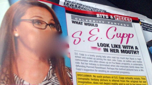 Fake Explicit Photo Of Conservative Commentator S E Cupp