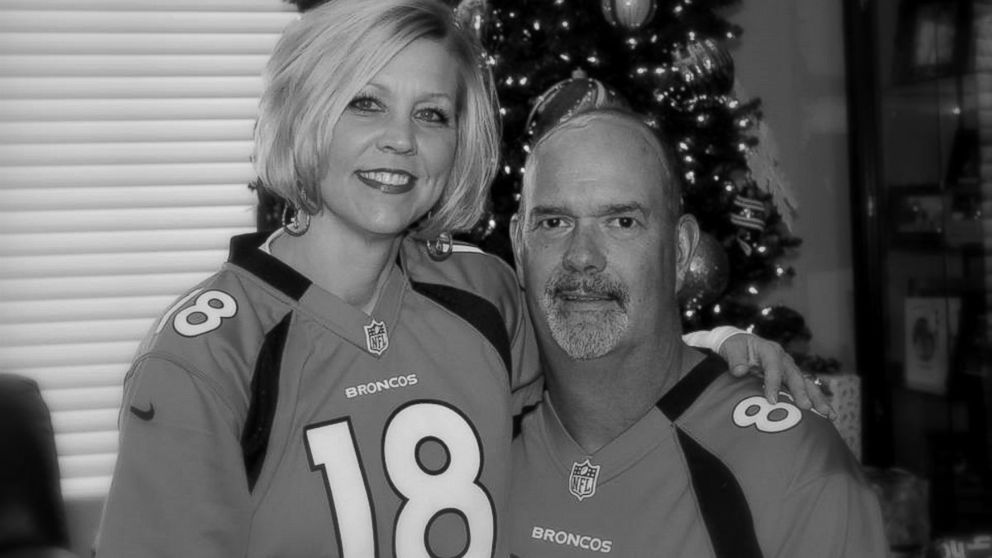 PHOTO: Shelly and Jim Golay were married for 28 years before he died of brain cancer in June 2014.