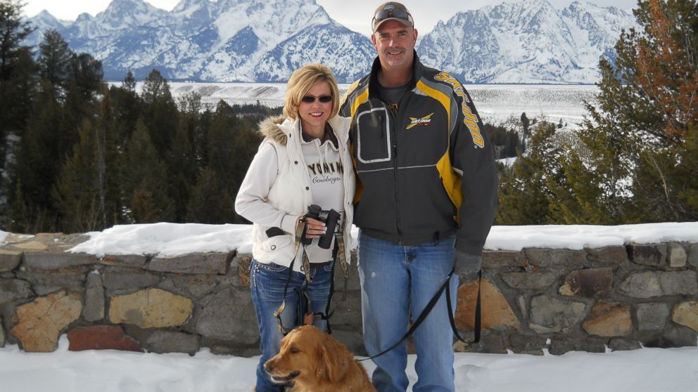 Shelly and Jim Golay were married for 28 years before he died of brain cancer in June 2014.