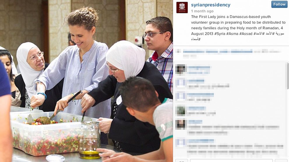 PHOTO: Asma Assad