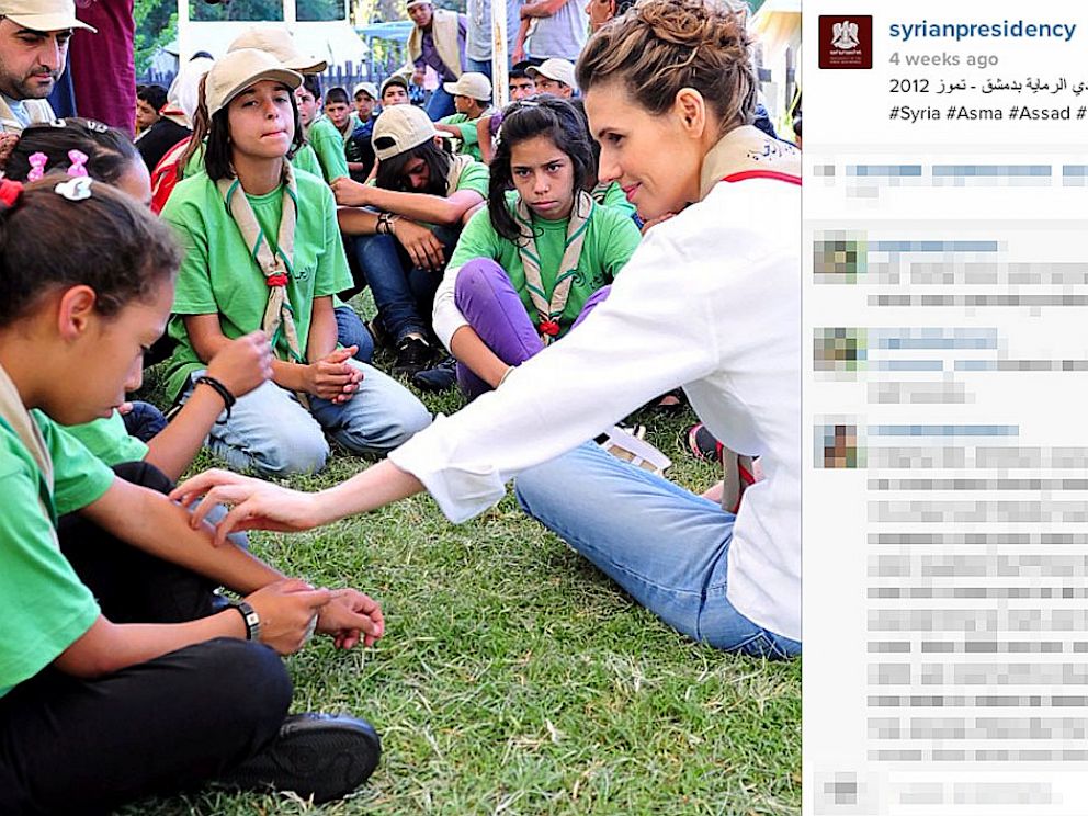 PHOTO: Asma Assad