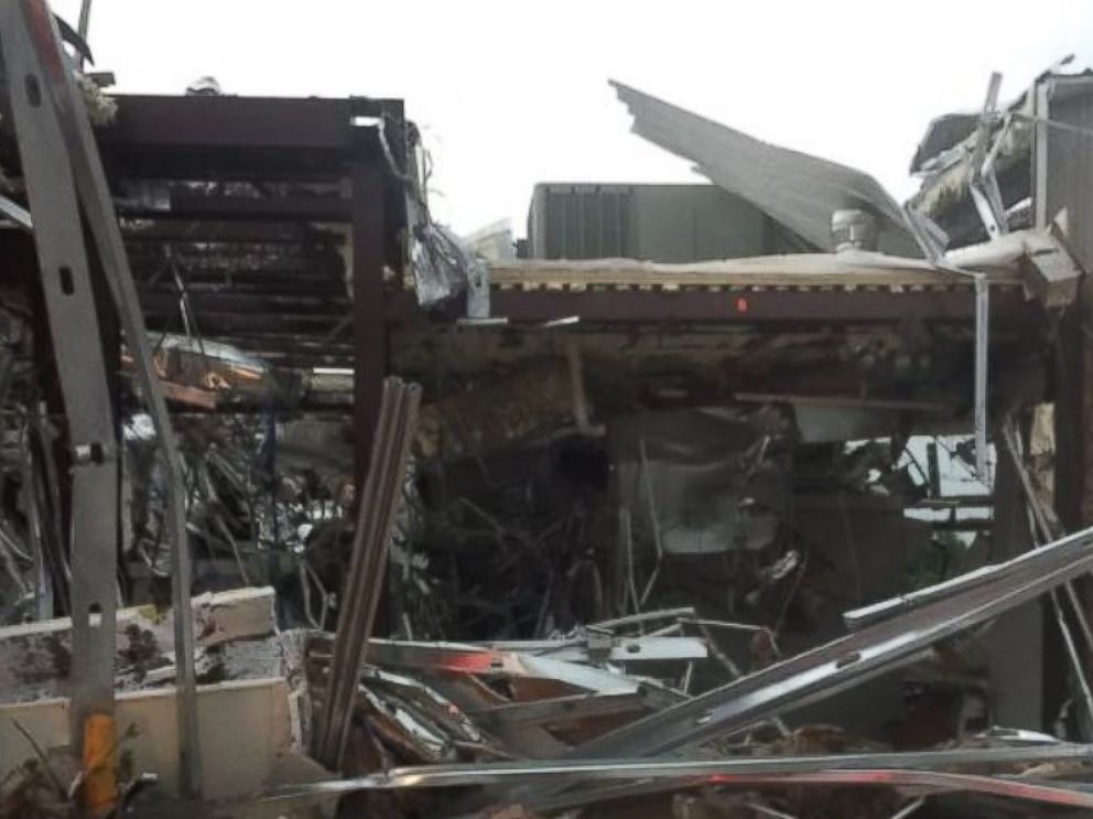 PHOTO: The devastation in East Texas after tornadoes ripped through the area on April 29, 2017.