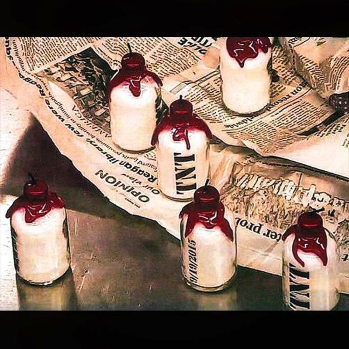 PHOTO: These spoof-explosives were just wedding favors, but they sparked a 20-minute evacuation at the Denver International Airport. 