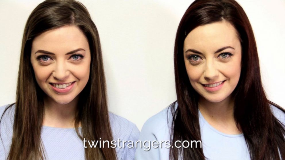 PHOTO: Ireland native Niamh Geaney is pictured here with her first doppelganger, Karen Branigan.