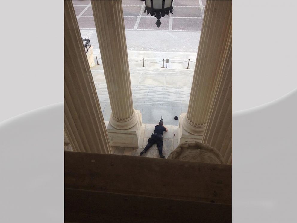 PHOTO: The Capitol is on lockdown