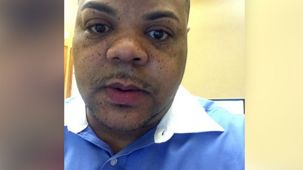 PHOTO: This image was posted to Vester Flanagan's Twitter account under his on-air name "Bryce Williams" on Aug. 19, 2015 with the text, "While at a worker's comp company in Roanoke, Va."