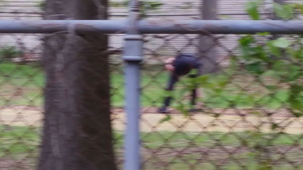 PHOTO: A sequence of images made from a bystander video shows Officer Michael Slager pursuing and then shooting Walter Scott in North Charleston, S.C. on April 4, 2015. Note: This image has been rotated 90-degrees from the source video.
