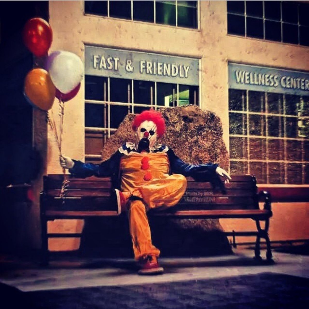 PHOTO: This photo was posted to the Wasco Clown instagram account on Oct. 7, 2014.
